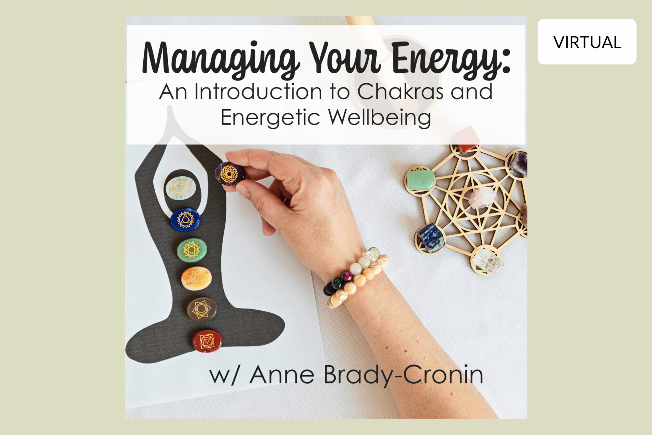 Featured image for “Managing Your Energy: An Introduction to Chakras and Energetic Wellbeing”